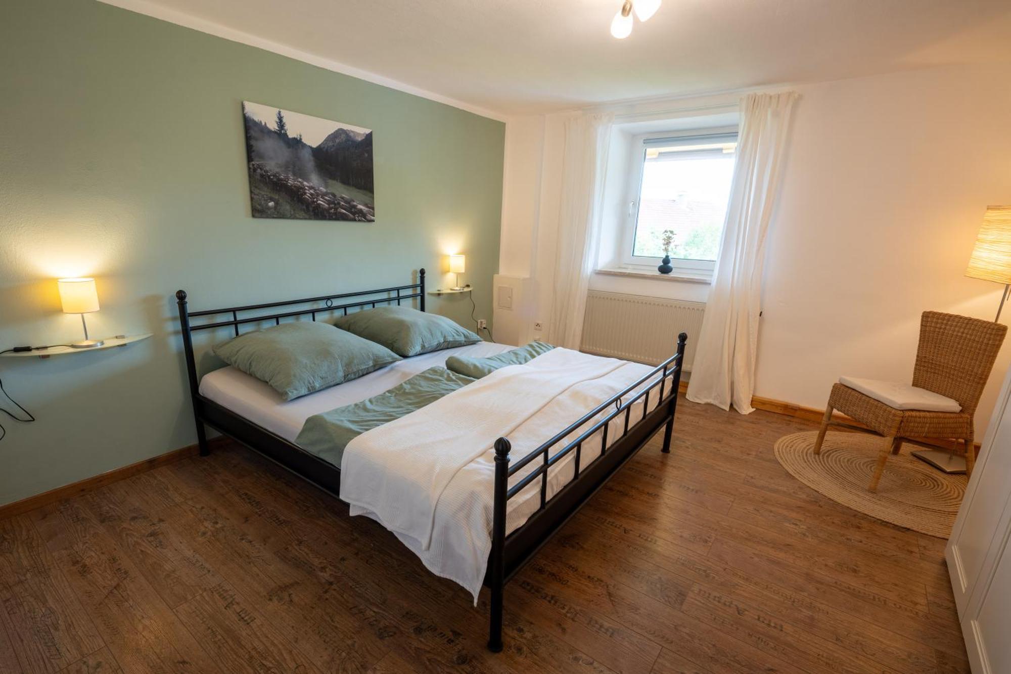 Apartmán Berghof-Glueck Kaufbeuren Exteriér fotografie