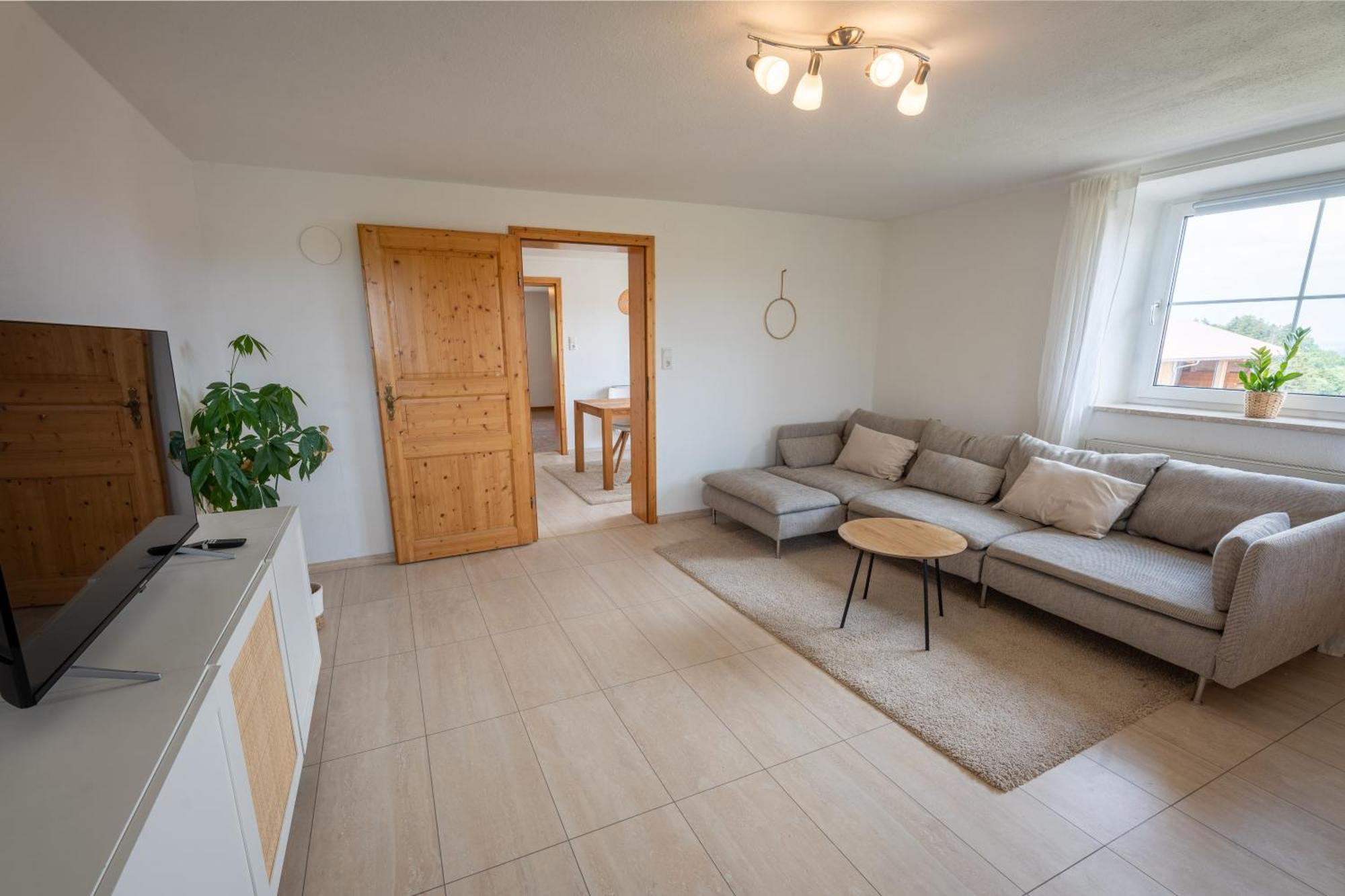 Apartmán Berghof-Glueck Kaufbeuren Exteriér fotografie