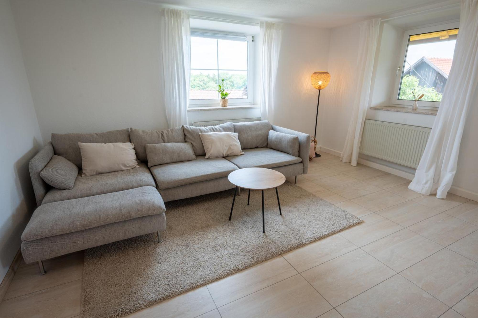 Apartmán Berghof-Glueck Kaufbeuren Exteriér fotografie
